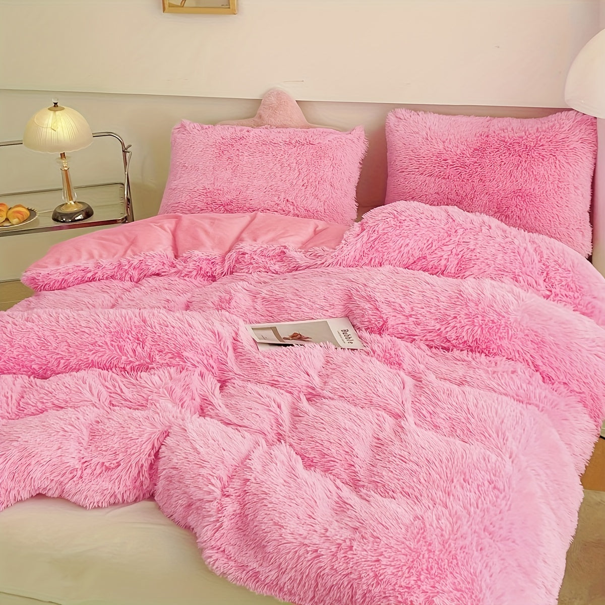 Space Themed Duvet Cover Set with Pillowcases Soft Polyester All-Season Bedding Christmas Gift 3 Pieces