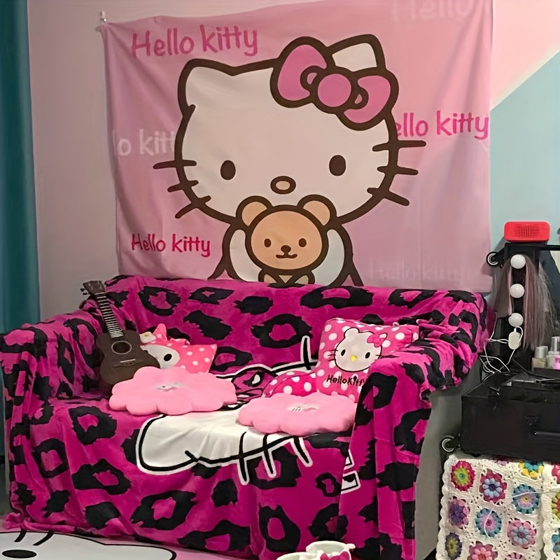 Pink Wall Tapestry for Nursery and Bedroom Decor Kids Room Decor Gift Idea