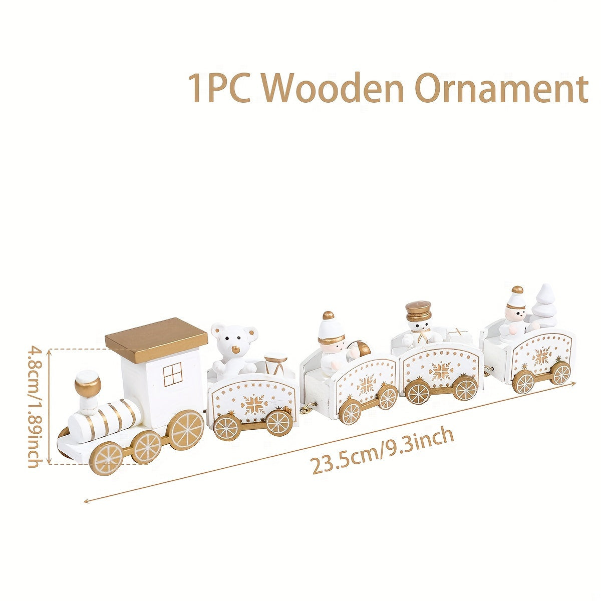 Wooden Christmas Tree Ornament for Holiday Decor and Gift