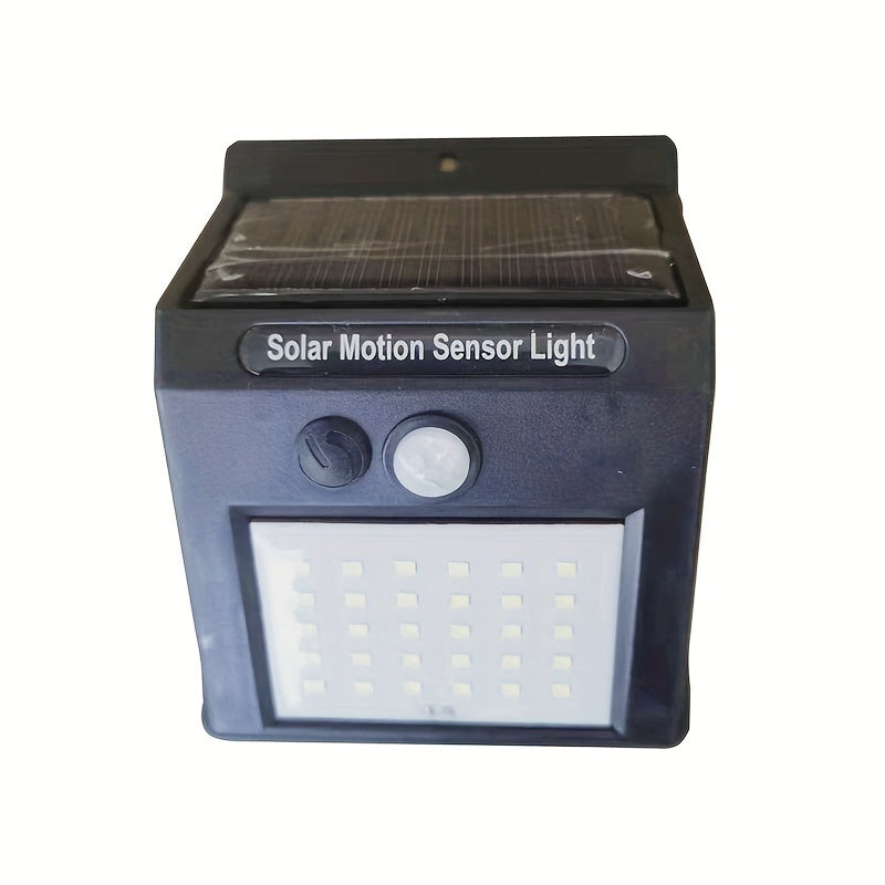 30 LED Solar Wall Light Outdoor Motion Sensor Garden Fence Garage Low Voltage