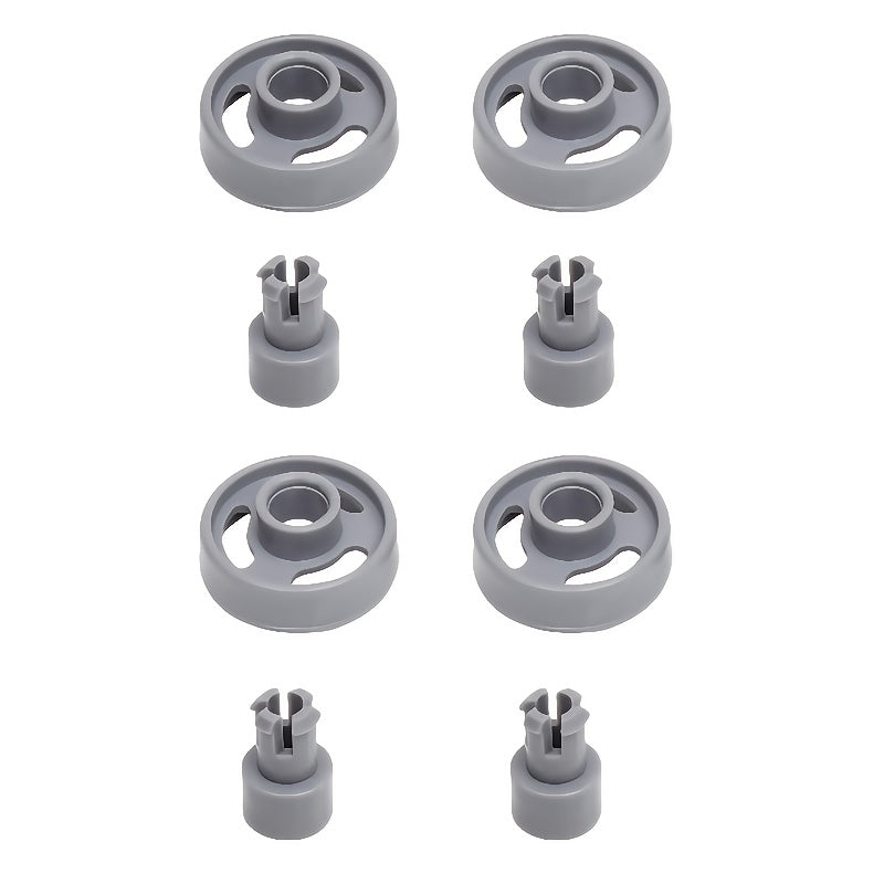 Juego de 4 poleas de cesta para lavavajillas para reemplazo de la bandeja inferior