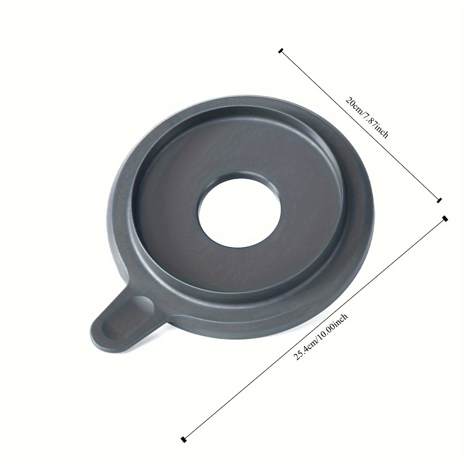 Tapa de silicona para bol de mezcla Thermomix TM5 TM6 y sellado de freidora de aire con orificio grande y pequeño
