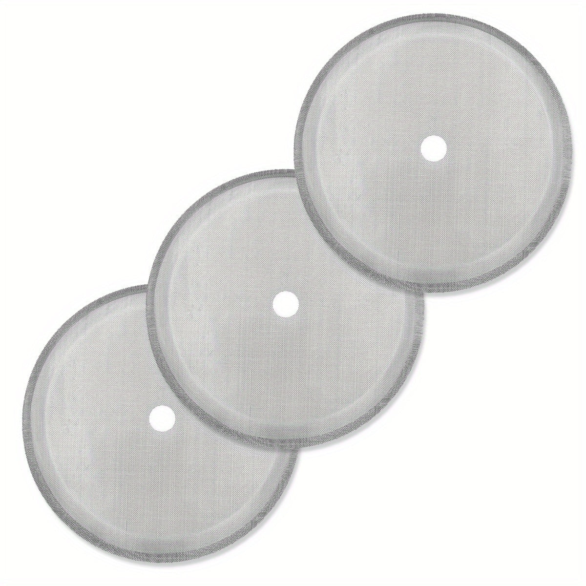 3-Piece Stainless Steel French Press Filter Set for 8-Cup Coffee Tea Makers