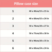 Set of 2 Microfiber Pillowcases 1800 Thread Count Wrinkle Resistant