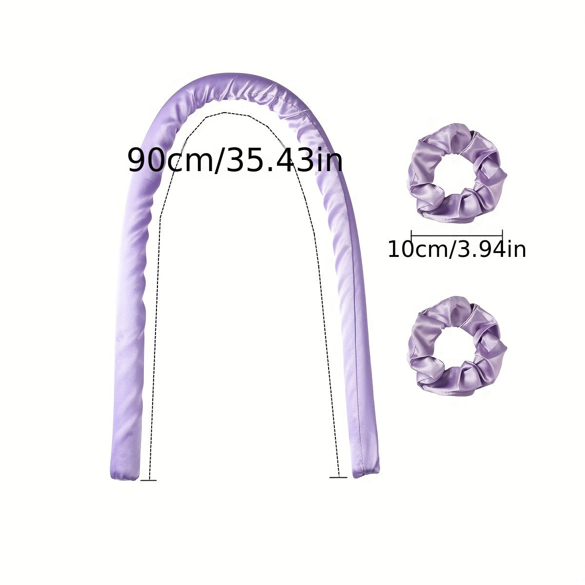 Juego de 3 cabezas de rizado sin calor para cabello largo, para dormir y rizar de forma perezosa