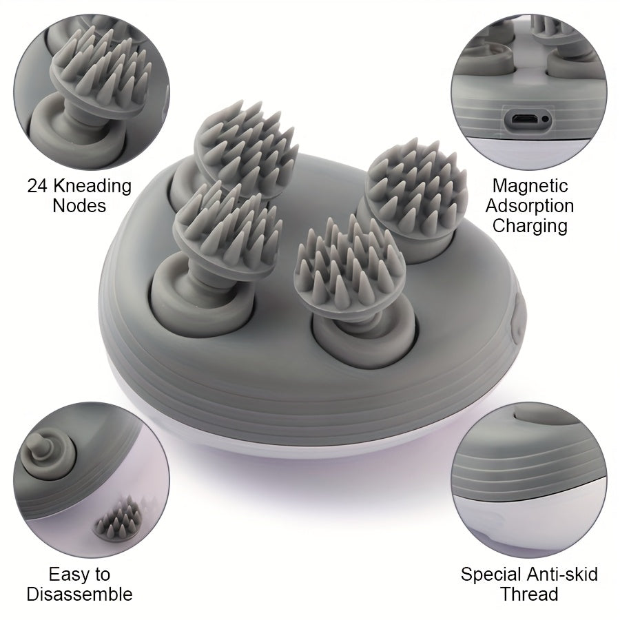 USB orqali zaryadlanadigan qo'l bilan bosh massaj qiluvchi, butun tanani bo'shatuvchi, hayvonlar uchun qulay, 950mAh litiy-polimer batareya, ≤36V ishlash kuchlanishi