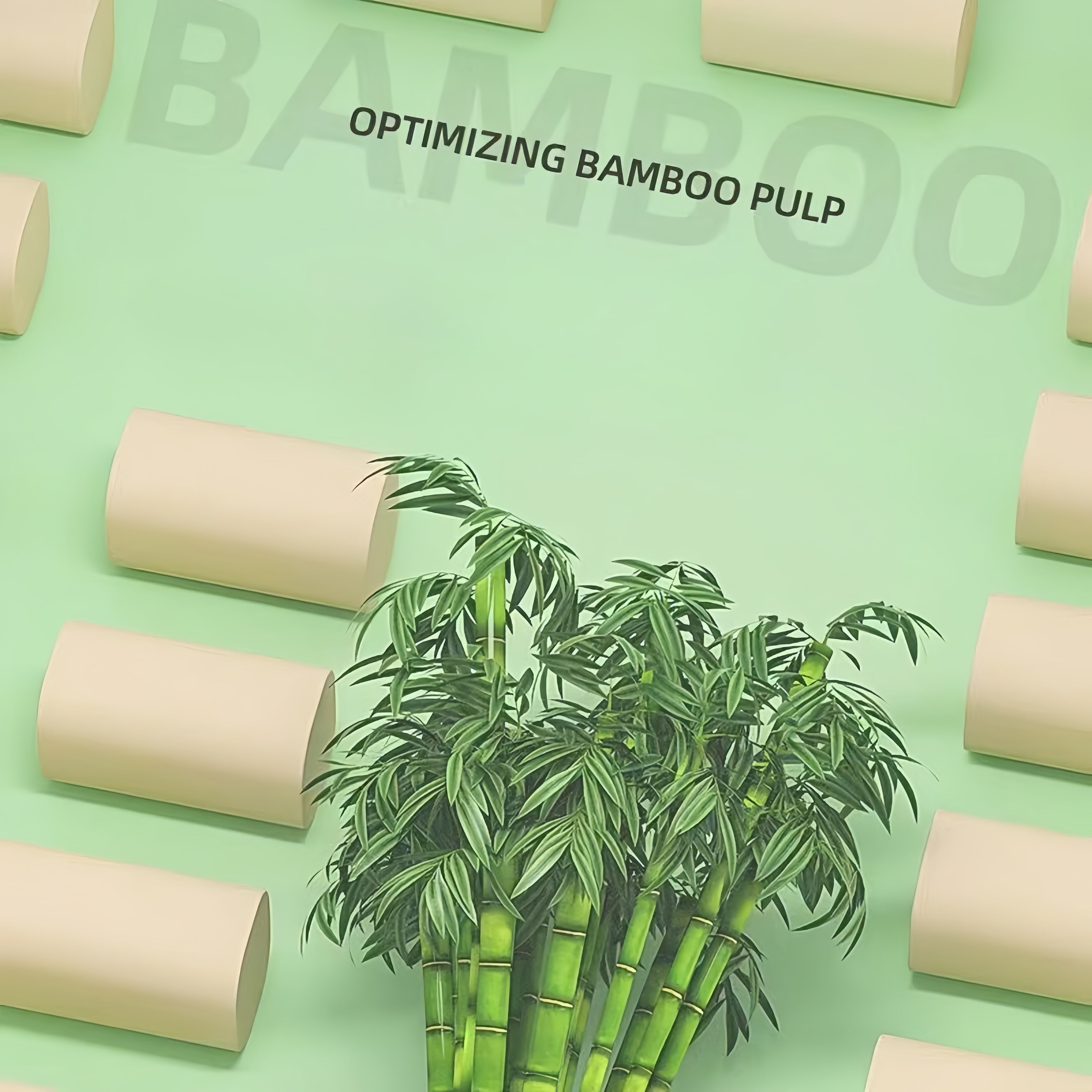 Zarif va yumshoq bambuk hojat qog'ozi | 20 ta rolik, 5 qatlam, 980g, silliq va mustahkam, PFAS va BPA dan xoli, septik tizimlar uchun xavfsiz | Ekologik toza va barqaror, plastiksiz, eng yuqori qulaylikni taqdim etadi.