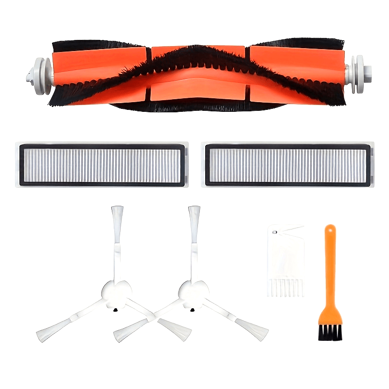 Robot Vacuum Accessory Kit with Main Brush Side Brush and HEPA Filter