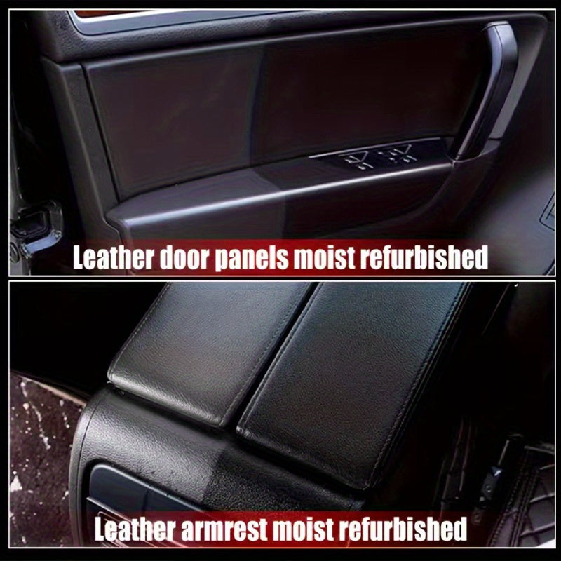 Acondicionador de cuero para asientos de coche y muebles, negro, 1 paquete