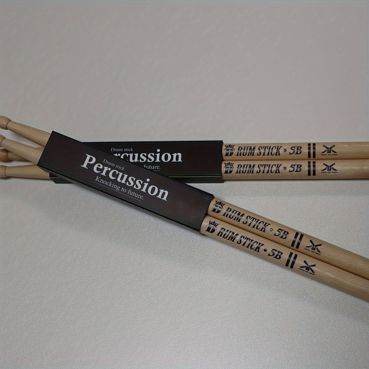 Maple Drumsticks 5B Size Khaki Unbranded Professional Percussion Accessories