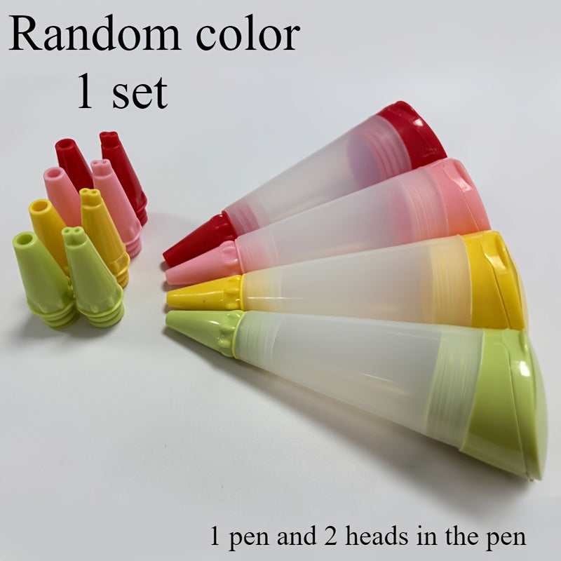 Plastic Piping Guns Set for Cake Decorating Icing and Dessert Decorating