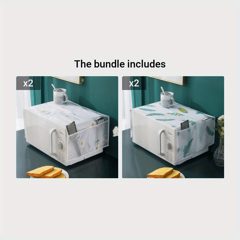 Чехол для техники в скандинавском стиле, водонепроницаемый, защитный от пыли, для микроволновки, холодильника, духовки, стиральной машины