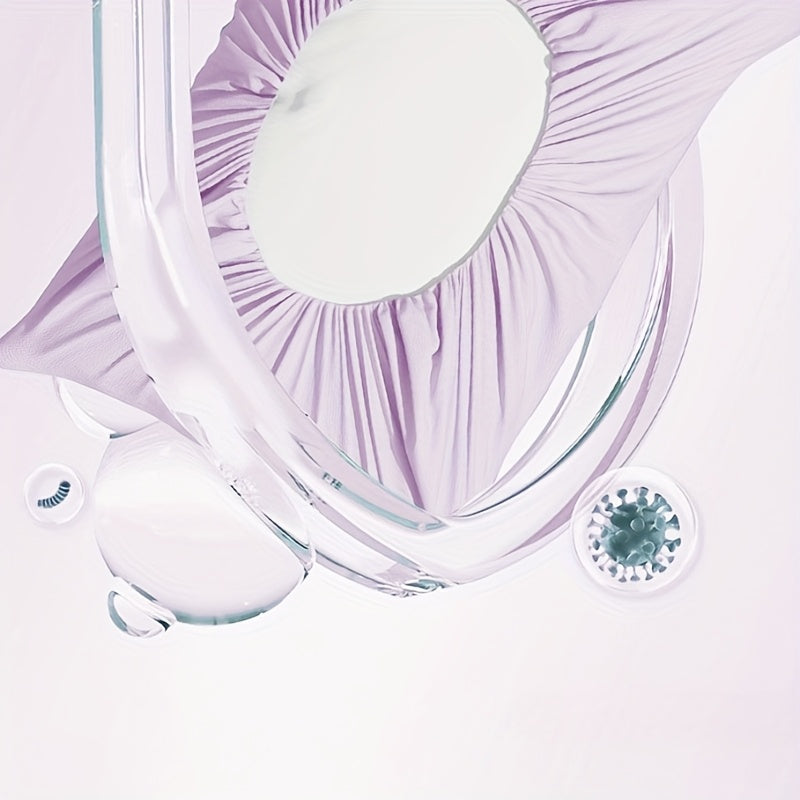 2-Pack Portable Travel Pillowcases Soft Non-Woven Fabric Stain-Resistant Hand Washable