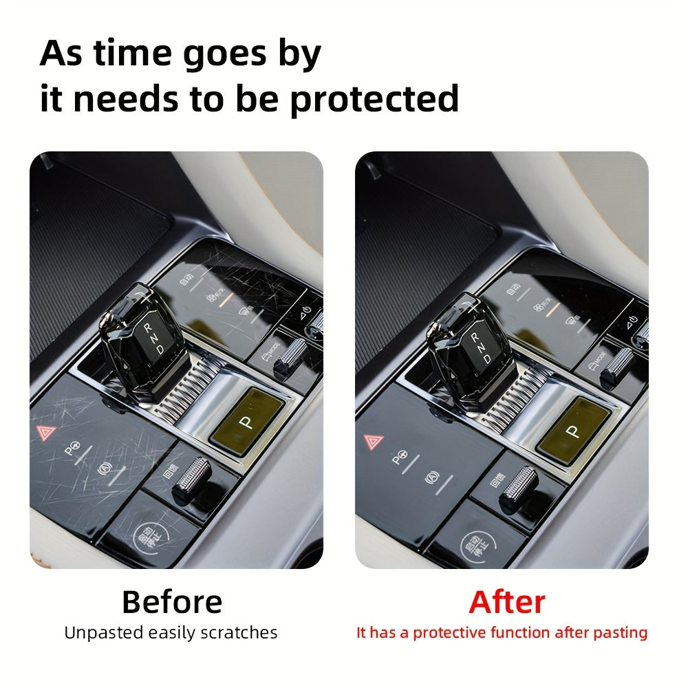 SUV uchun shisha muhofazasi TPU to'liq to'plam, shaffof, 39 sm, chizishga qarshi