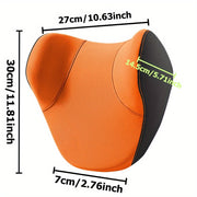 Car Headrest Neck Pillow Breathable Comfort Summer Rest Cushion