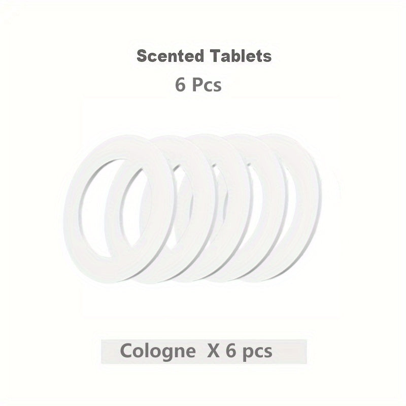 Car Air Freshener Replacement Pads Solid Fragrance Filter 6 Pack