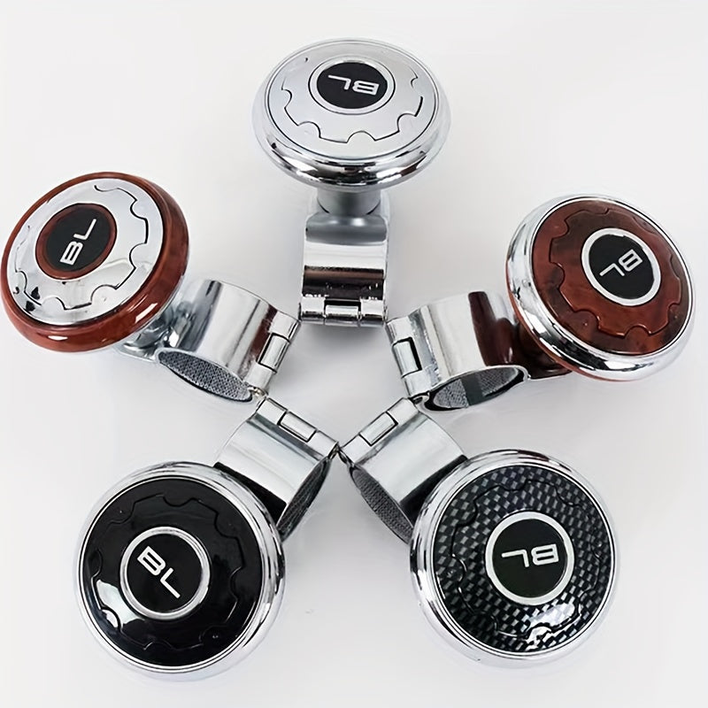 Universal Carbon Fiber Steering Wheel Knob for Cars and Trucks