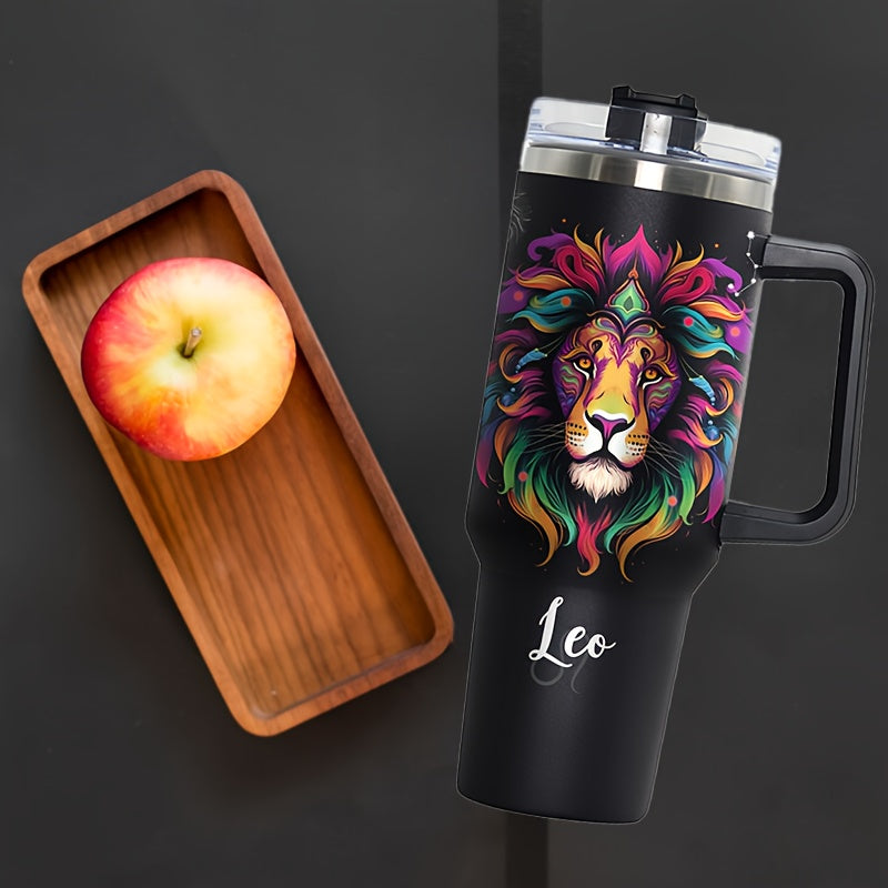 Stainless Steel Travel Mug Constellation Tumbler Vacuum Insulated Cup for Gifts