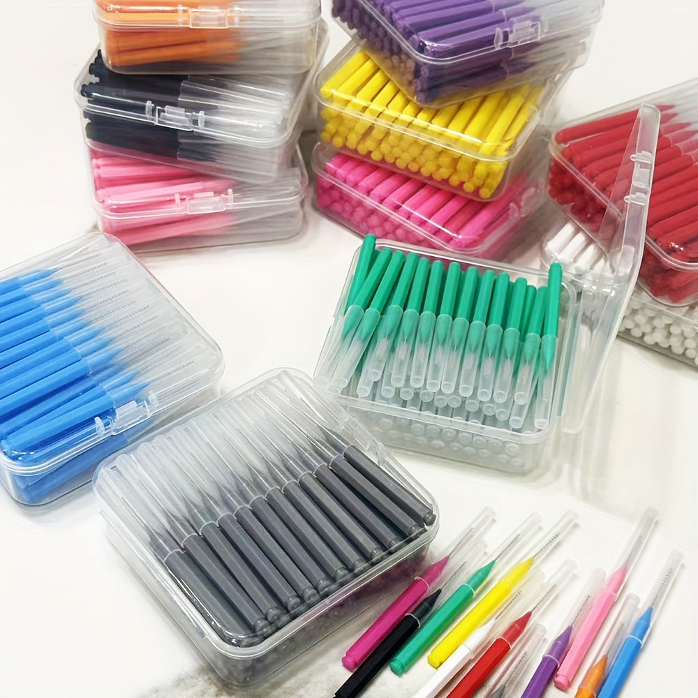 Interdental Brushes 60/120pcs Dental Flossing Tools for Oral Hygiene