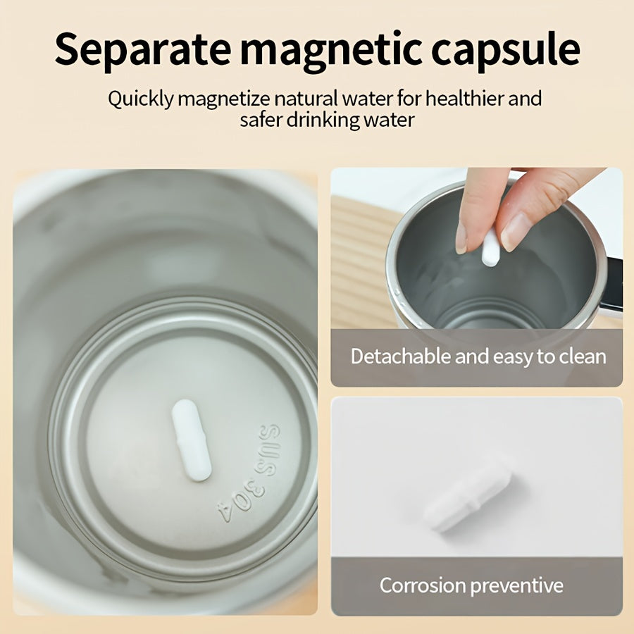 Electric Mixing Cup with LCD Display, Rechargeable, 5000 RPM Motor