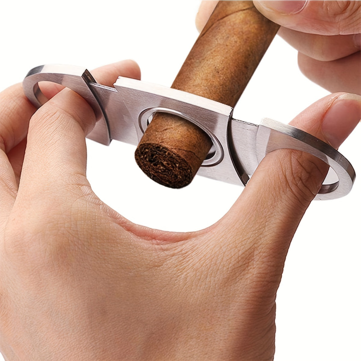 Stainless Steel Cigar Cutter for Adults Smoking Accessories