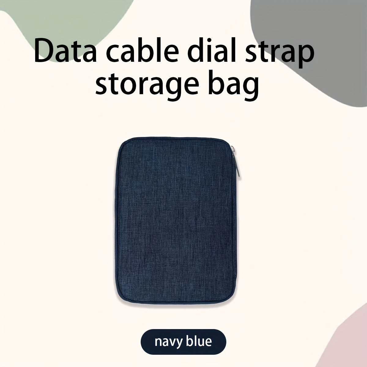 Soat tasmalari uchun saqlash sumkasi, bitta soat uchun joy bilan, soatlaringiz va soat tasmalaringizni tartibga solish uchun mukammal.