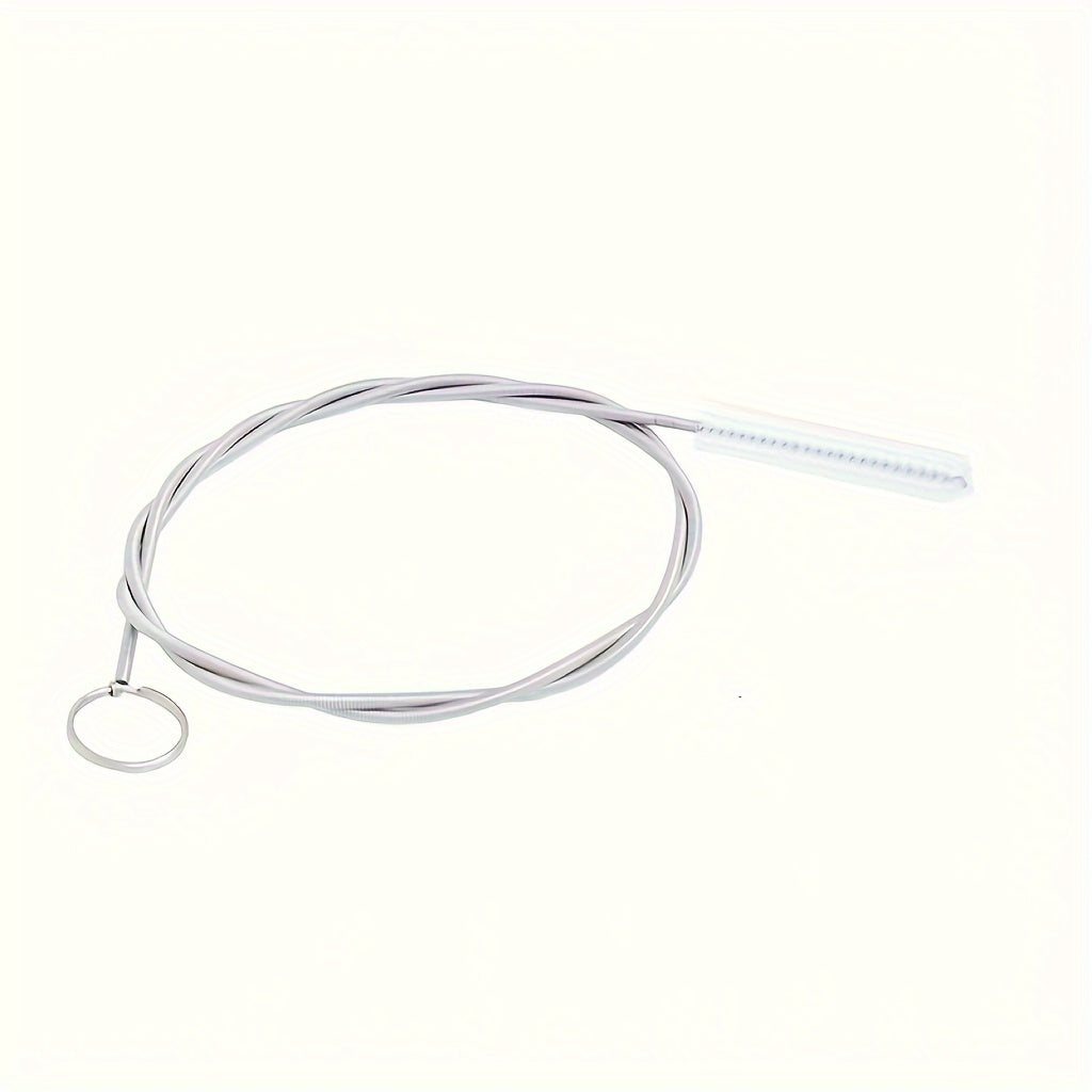 Гибкий инструмент для очистки и промывки дренажей автомобильных люков из нержавеющей стали