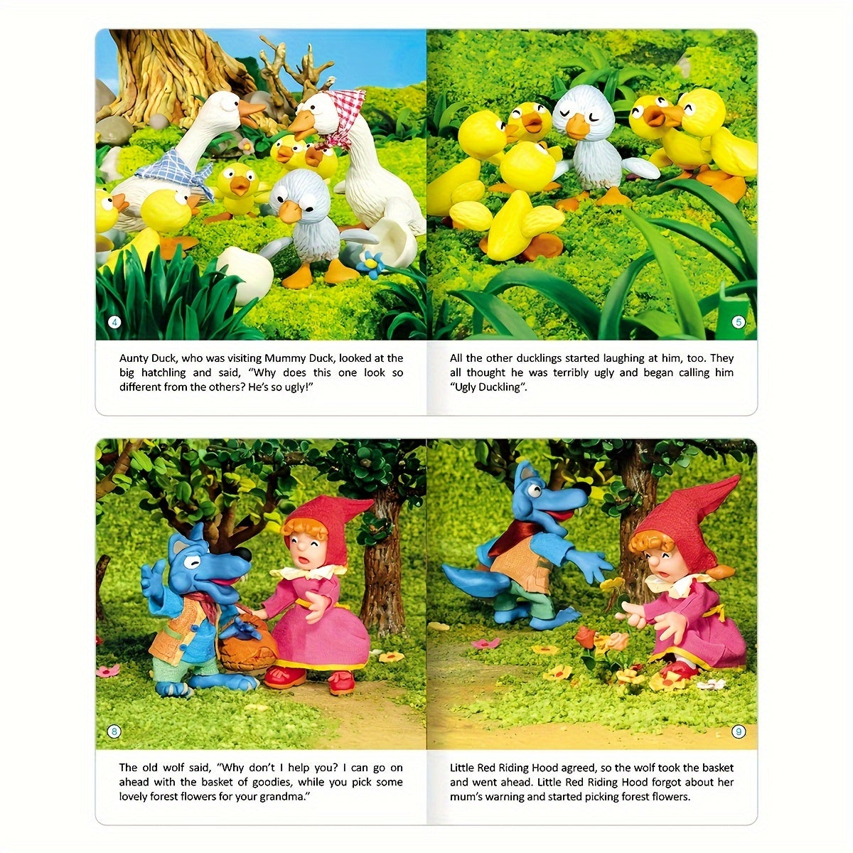Set of 10 Children's Picture Books for Ages 3 and Up in English