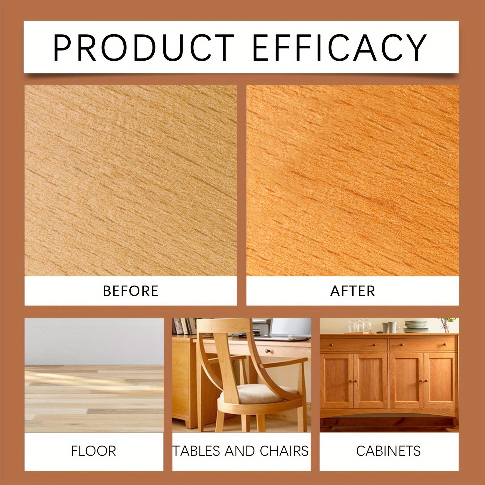 Wood Furniture Polish Oil for Shine and Protection, Suitable for Floors and Surfaces