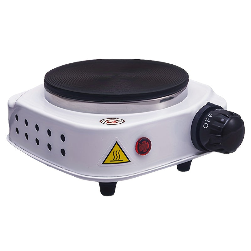 Oq portativ mini elektr pechka bilan 5- bosqichli harorat nazorati, kompakt dizayn va Evropa rozetkasi - Oshxona, hunarmandchilik, DIY uchun ajoyib