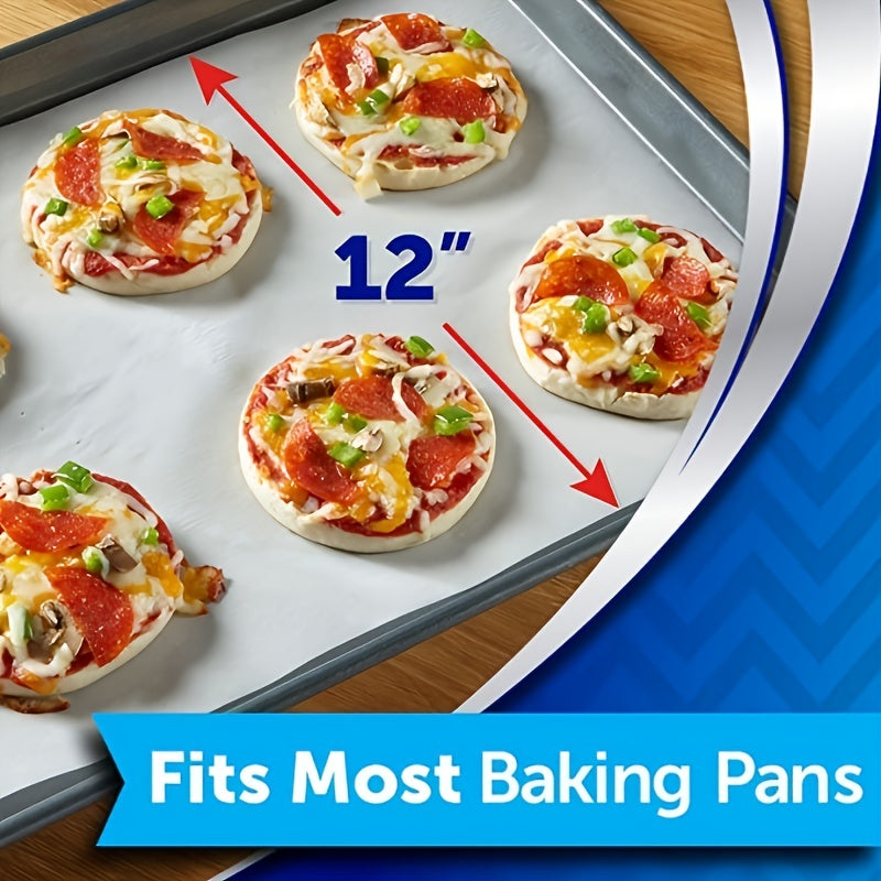 Oʻziga xos bo'lmagan pergament qog'ozli pishirish varag'lari 30.48x40.64cm Yopishmaydigan pishirish, pishirish, grill qilish uchun