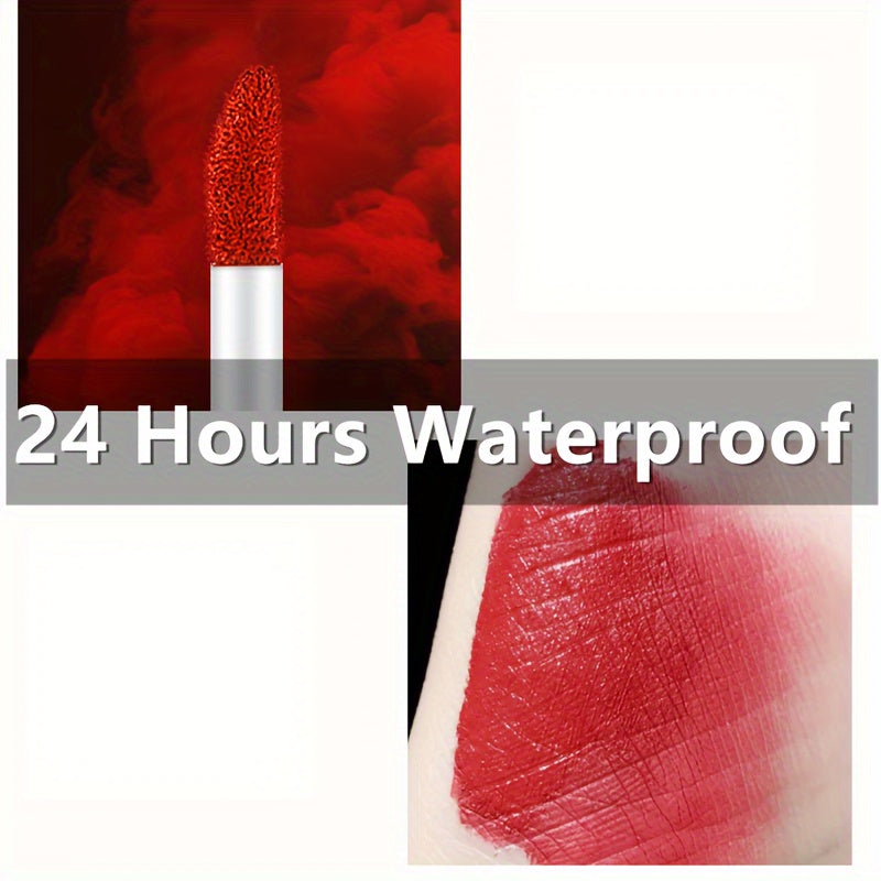 Women Velvet Matte Lip Gloss Nude Long Lasting Hydrating Red Lipstick