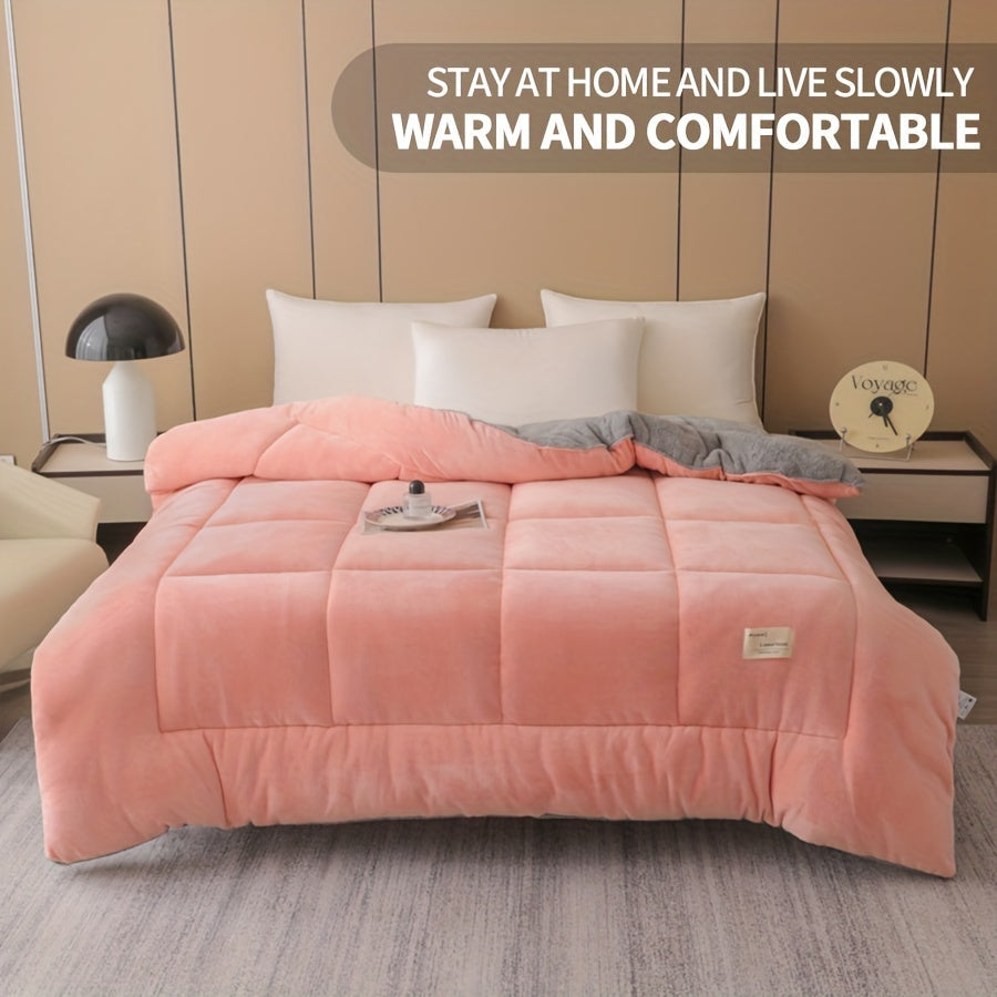 Double-Sided Velvet Bedding Thick Milk Velvet Warm for Winter Single or Double Bed