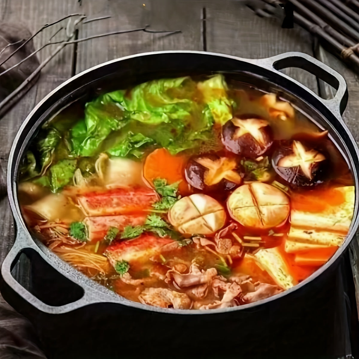 Cast Iron Skillet Round 10 Inch Nonstick Double Handle Cooking Pan for Kitchen and Restaurant