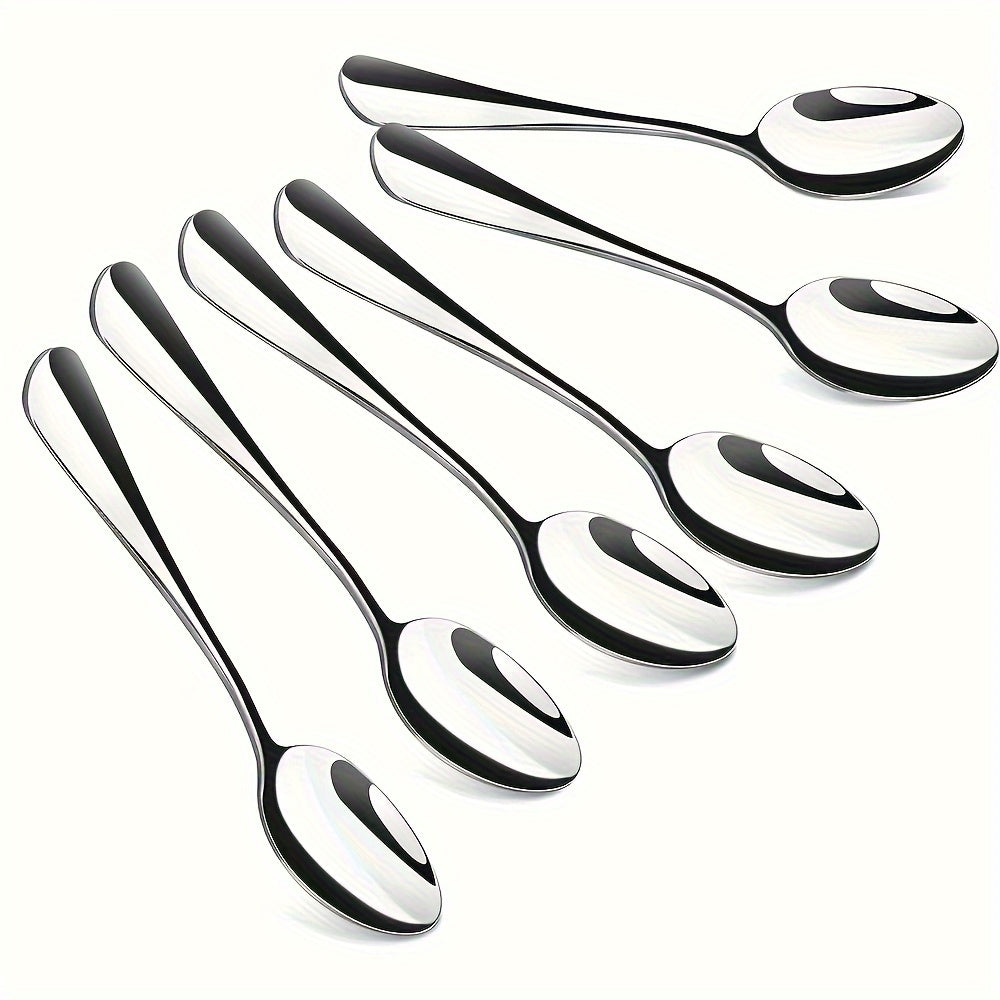 Set of 6/8 Stainless Steel Coffee Tea Mini Spoons 13.69cm Dishwasher Safe