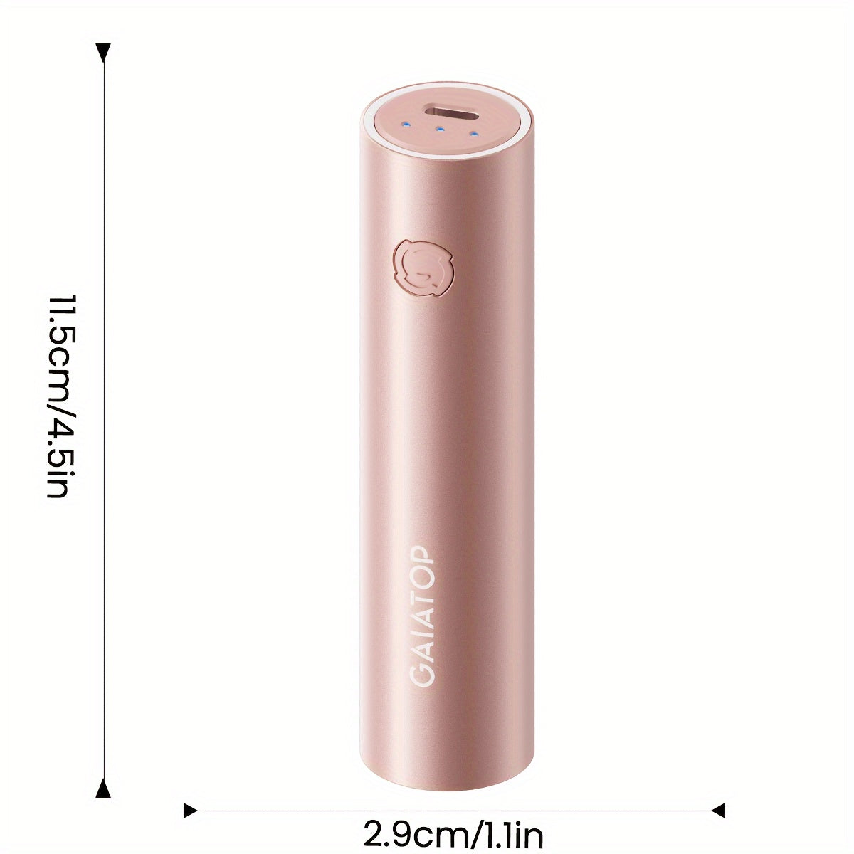 Portativ va sozlanadigan Gaiatop lab bo'yog'i qo'l isitgichi tez isitish va qulay lanyard ulanishi bilan. Partiyalar, ish va sayohat uchun mukammal, shuningdek, ajoyib bayram sovg'asi bo'ladi.