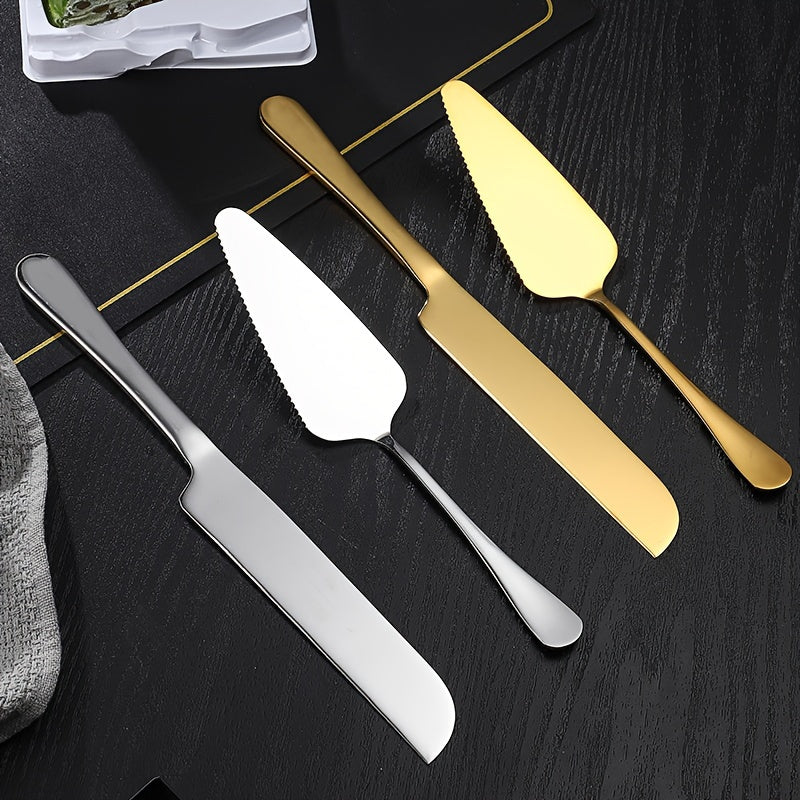 Stainless Steel Cake Knives and Servers Set for Wedding and Party Use