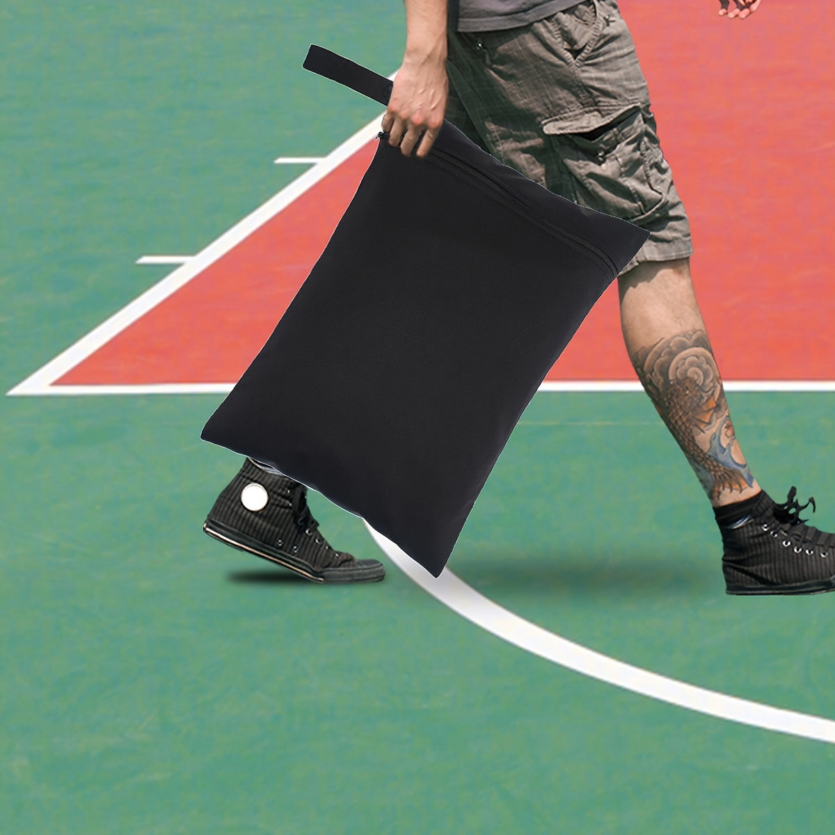 Set of 3 Reusable Washable Diaper Bags Polyester Travel Beach Pool Daycare Gym