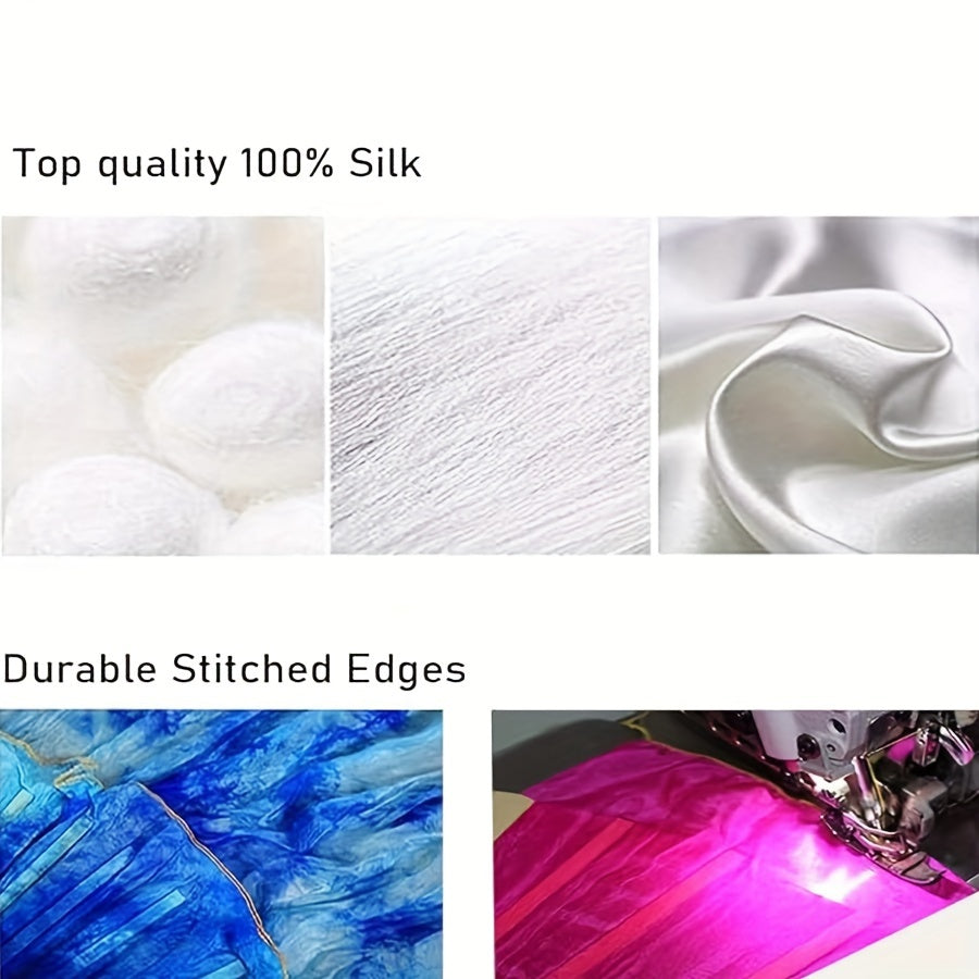 Silk Dance Fan with Black and White Gradient Lightweight for Women