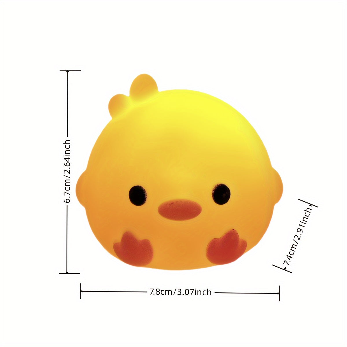 Creative Duck Night Light for Bedroom Bedside Table Lamp Warm Decorative Lamp