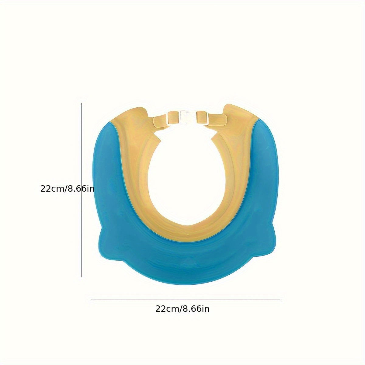 Шампуньная шапочка с милым дизайном короны маленькой лисы, изготовленная из силиконового материала, антибактериальная и идеально подходит для душа или ванны