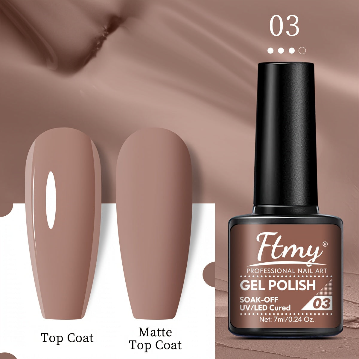 Women Gel Nail Polish Strong Bright Colors Long-Lasting