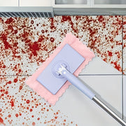 5-Piece Magic Mop and Cloth Set, Handheld Mini Plastic Mop for Cleaning