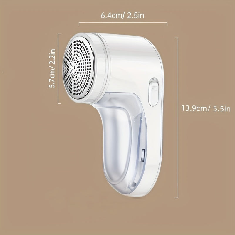 USB tez zaryadlash bilan portativ to'kindi olib tashlagich, kiyimlar, yotoq to'saklari, yumshoq o'yinchoqlar, divan yostiqlari, avtomobil o'rindiqlari va boshqa mato mahsulotlarida samarali mato qirqish uchun.