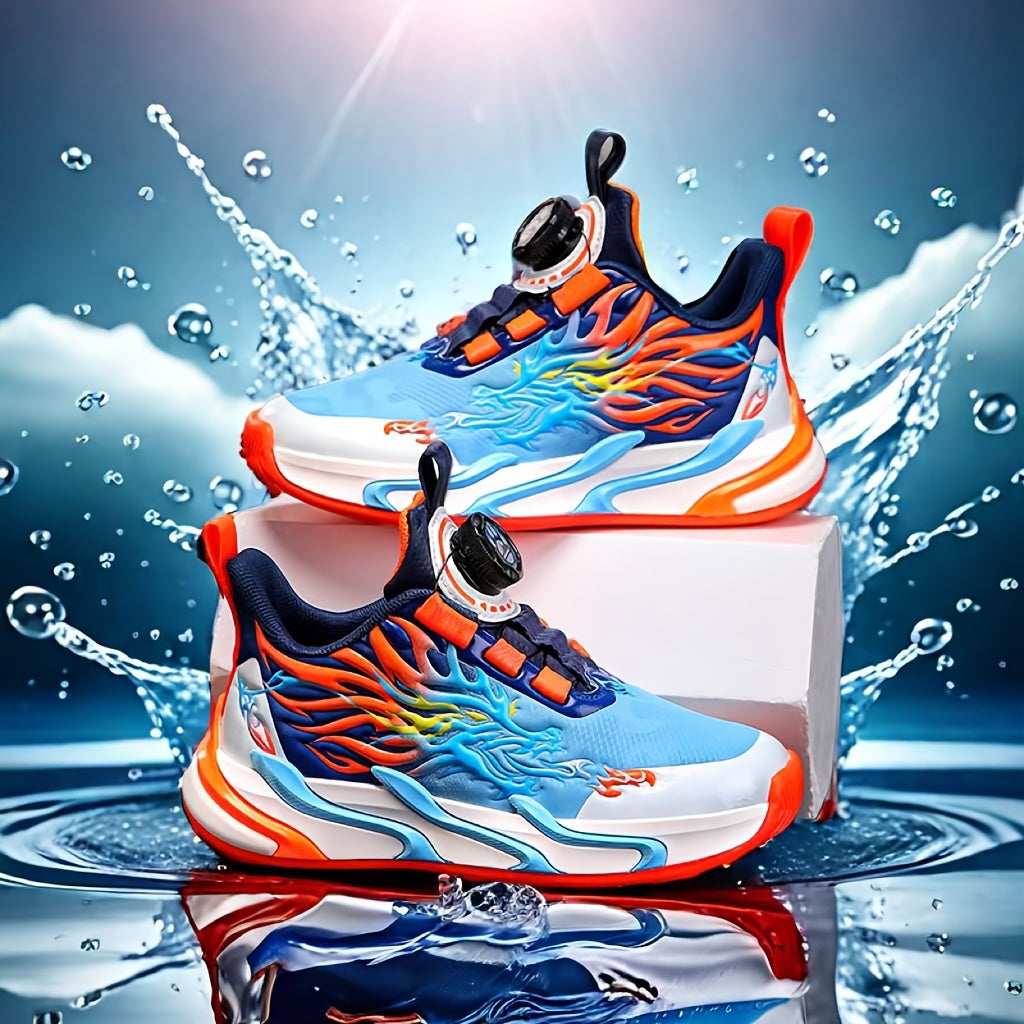 Детские кроссовки для мальчиков осень-зима 2024 низкий топ с пайетками в полоску повседневные для улицы