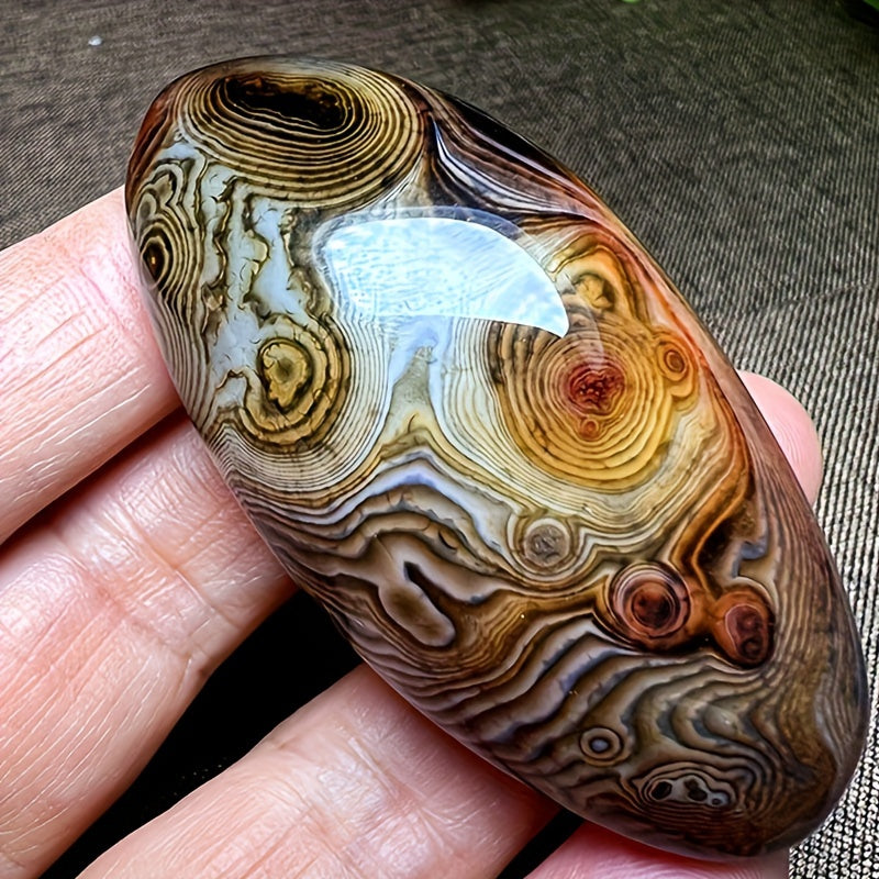 Uy dekoratsiyasi va sovg‘a uchun tabiiy agat toshidan bezak