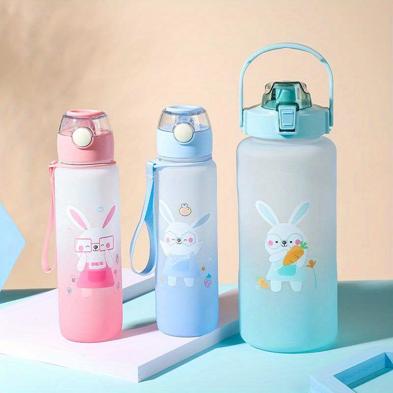 Cartoon Animal Water Bottles for Kids Outdoor Sports and Birthday Gifts