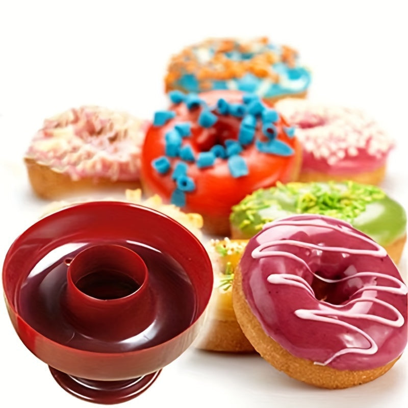 Festive Donut Pan Set Durable ABS Plastic Doughnut Maker for Baking Holidays