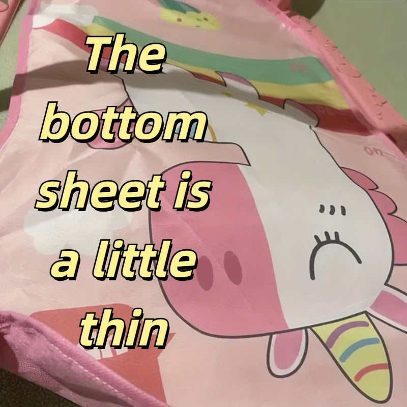 Educational Play Mat for Kids with Musical Keys and Hanging Toys Polyester Colorful