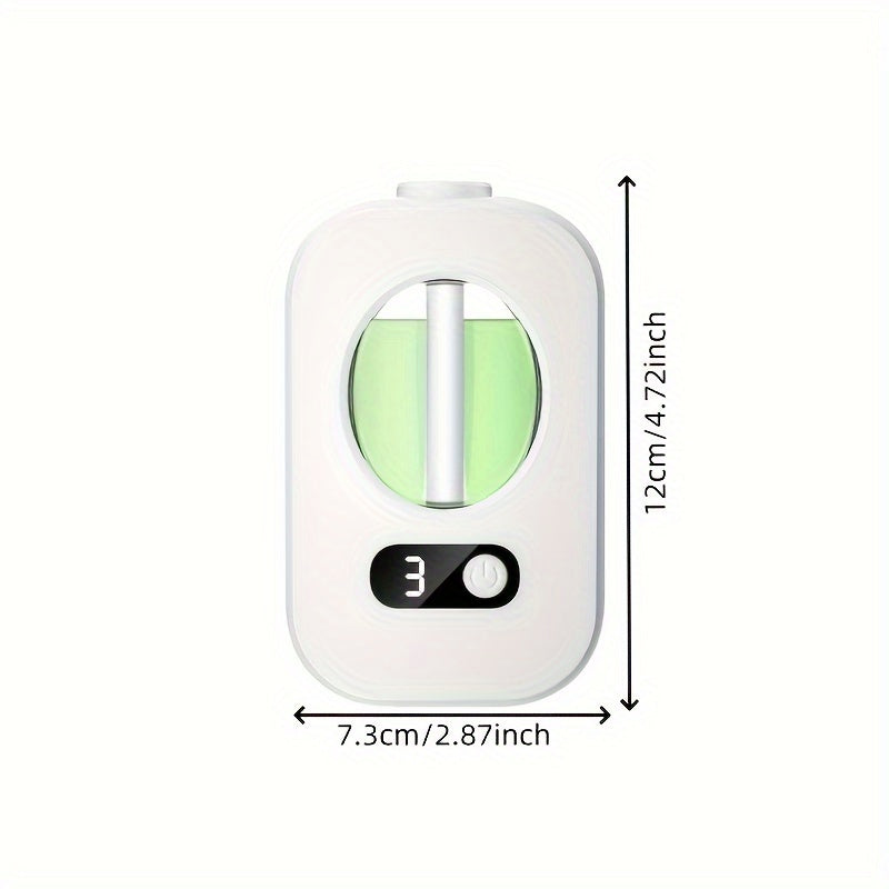 Smart Home Diffuser Humidifier with USB Rechargeable 5-Speed Mist Sprayer Indoor Deodorizer